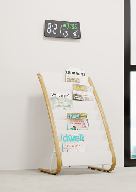 Alba Floor Standing Literature Display with 16 Compartments