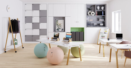 Alba Floor Standing Literature Display with 16 Compartments