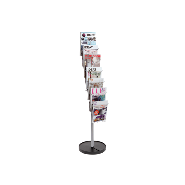Alba Floor Standing Literature Display with 7 Compartments