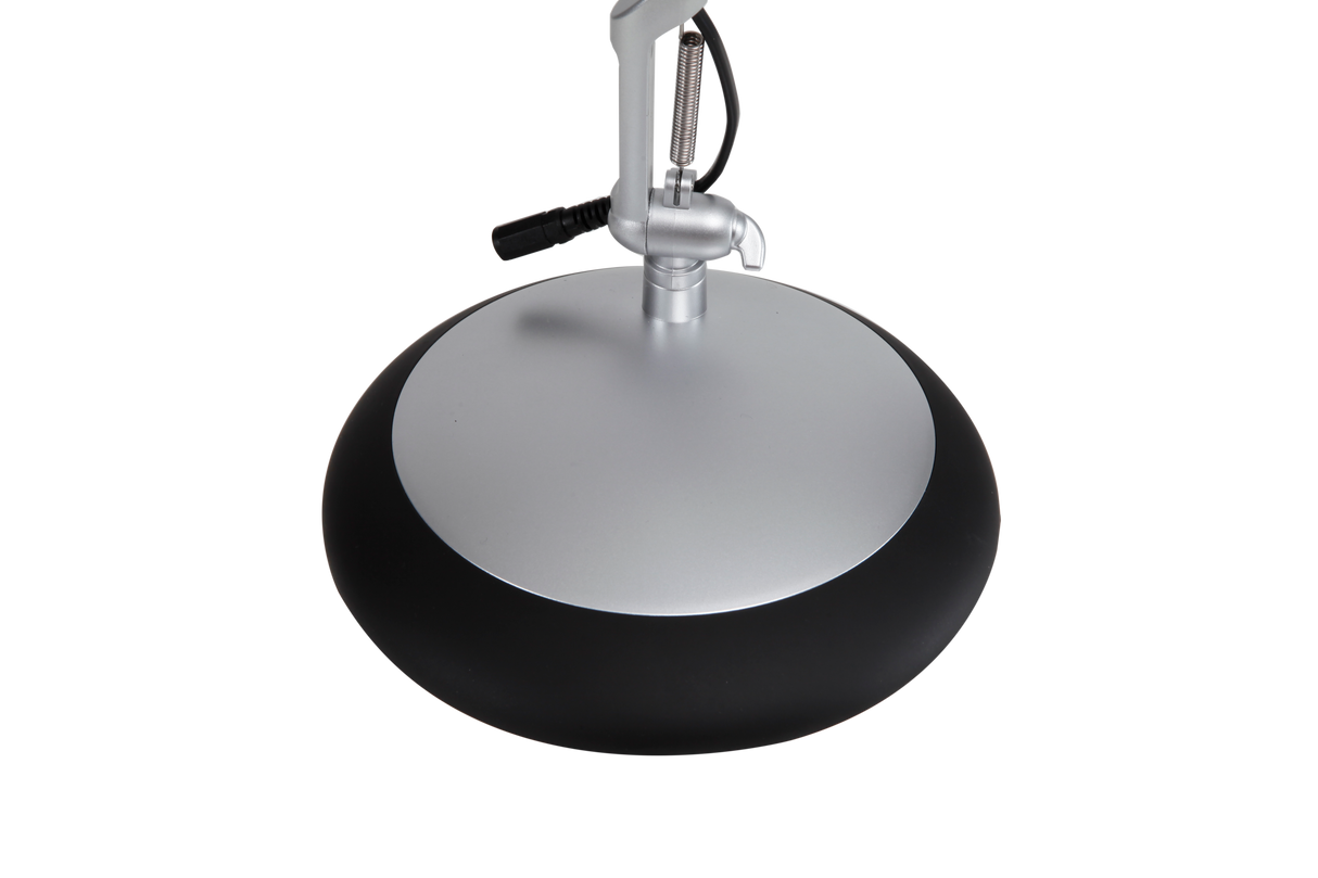 Alba Black LED Desk Lamp – Adjustable Task Light with Articulated Arm