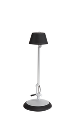 Alba Black LED Desk Lamp – Adjustable Task Light with Articulated Arm