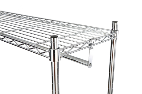 Alba Mobi Mobile Garment Rack with Shelves