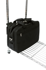 Alba Mobi Mobile Garment Rack with Shelves