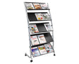Alba Mobile Literature Display with 15 Compartments