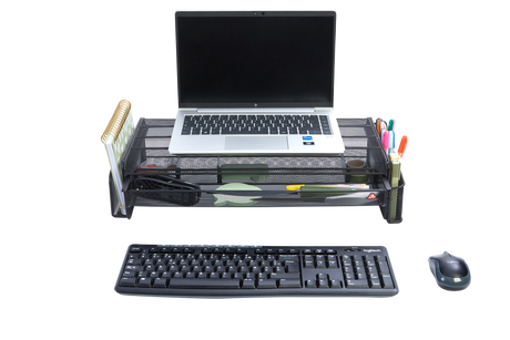 Alba Monitor Stand with Office Desk Organizer