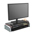 Alba Monitor Stand with Office Desk Organizer