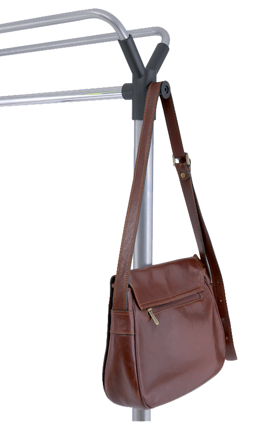 Alba Pro Mobile Garment Rack with 3 Hangers