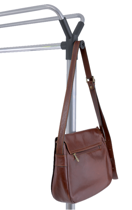 Alba Pro Mobile Garment Rack with 3 Hangers