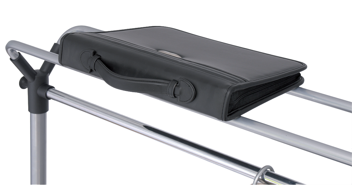 Alba Pro Mobile Garment Rack with 3 Hangers