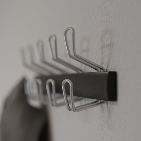 Alba Pro Wall Mounted Double Peg Rail