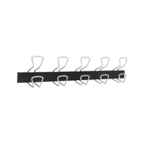 Alba Pro Wall Mounted Double Peg Rail