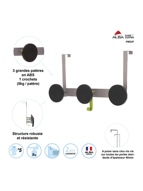 Alba Stan Double Door Peg