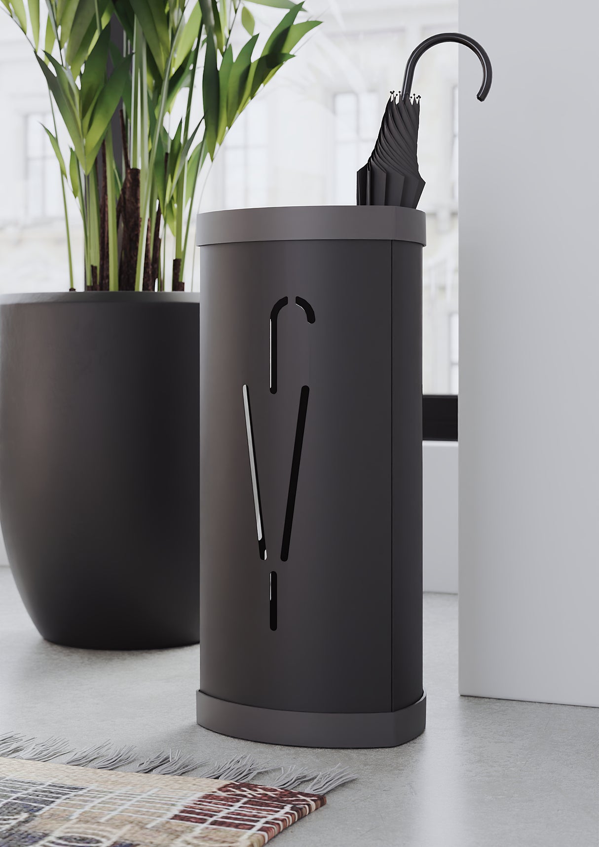 Alba Tria Oval Umbrella Stand