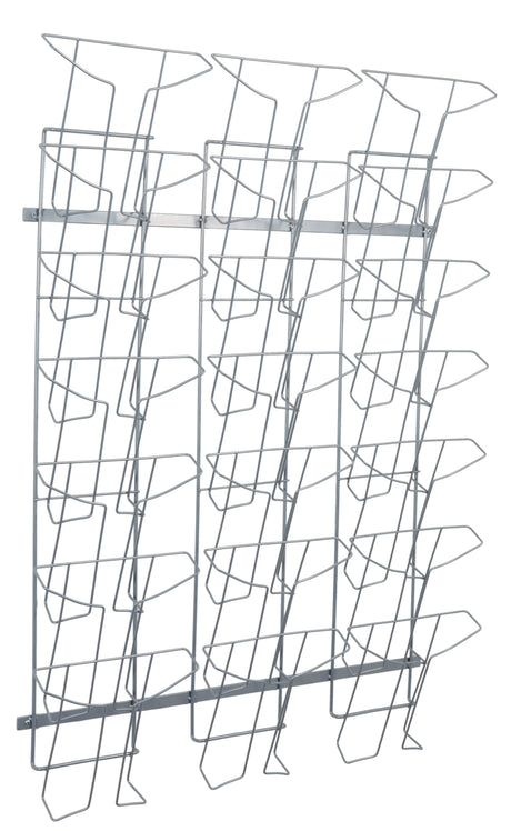 Alba Wall Mounted Literature Display with 21 Compartments