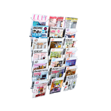Alba Wall Mounted Literature Display with 21 Compartments