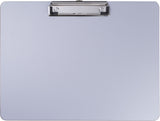 Aluminum Clipboard, Letter Size, Low profile clip
