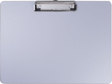 Aluminum Clipboard, Letter Size, Low profile clip