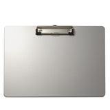 Aluminum Clipboard, Letter Size, Low profile clip