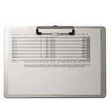 Aluminum Clipboard, Letter Size, Low profile clip