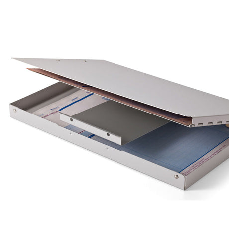 Aluminum Forms Holder, Side Opening for forms 8 1/2-inch x 11-inch