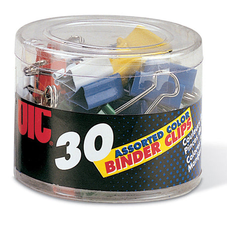 Assorted Color and Sizes - Binder Clips, Assorted Colors