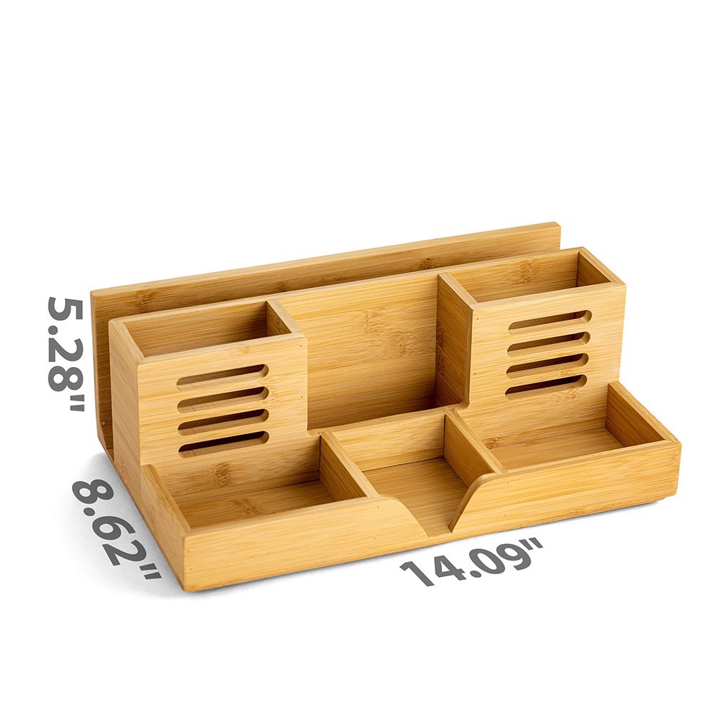 Bamboo Desk Organizer