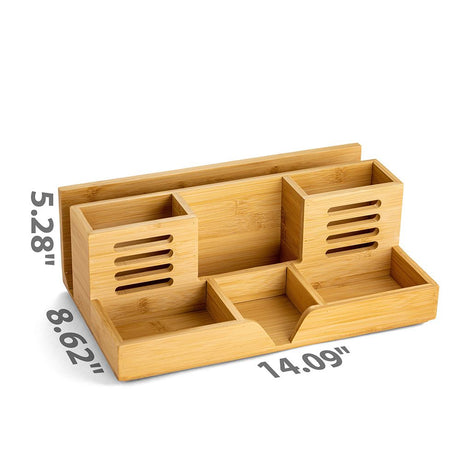 Bamboo Desk Organizer