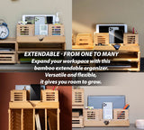 Bamboo Desk Organizer