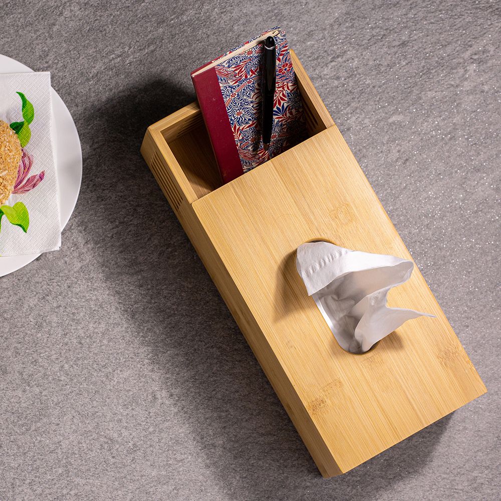 Bamboo Tissue Box