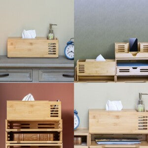 Bamboo Tissue Box