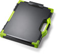 Carry All Clipboard Storage Box, Black & Green