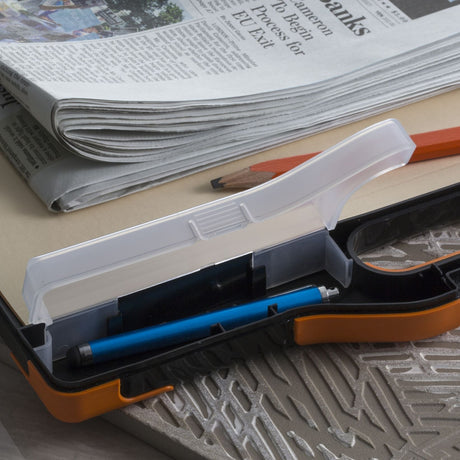 Clipboard Storage Box, Black&Orange