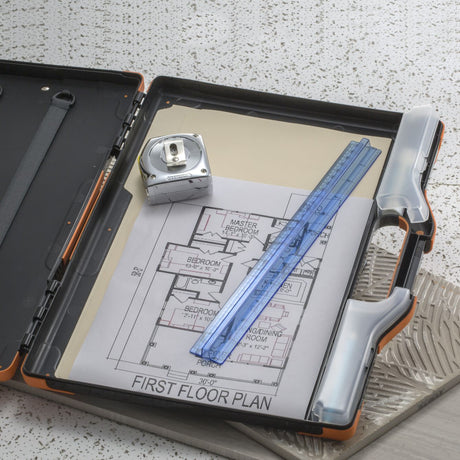Clipboard Storage Box, Black&Orange