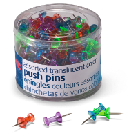 Clips and Fasteners - Push Pins, Translucent