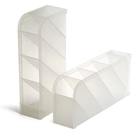 Desk Organizer, Pen Holder with 8 Compartments, Set of 2