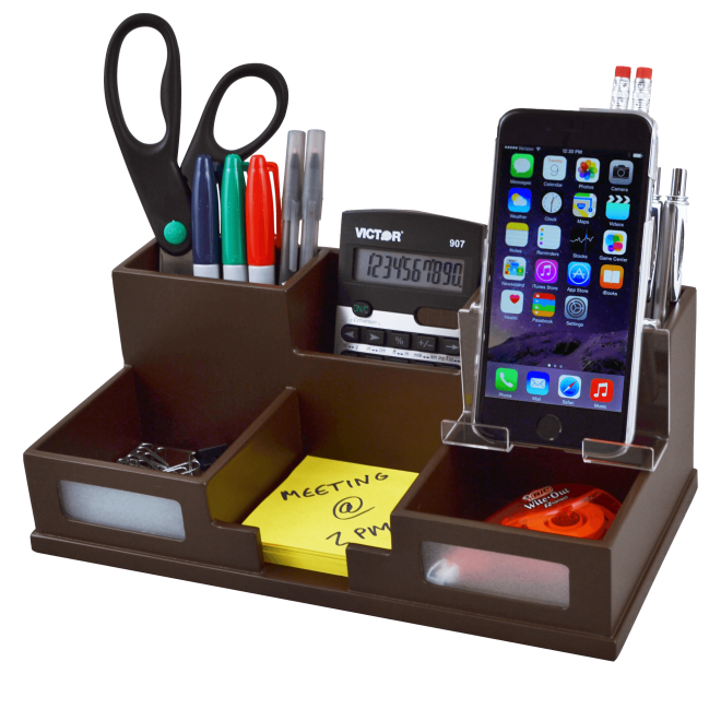 Desk Organizer with Smart Phone Holder™
