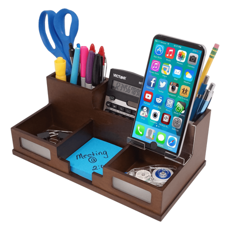 Desk Organizer with Smart Phone Holder™