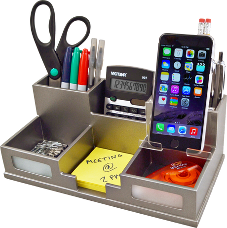 Desk Organizer with Smart Phone Holder™