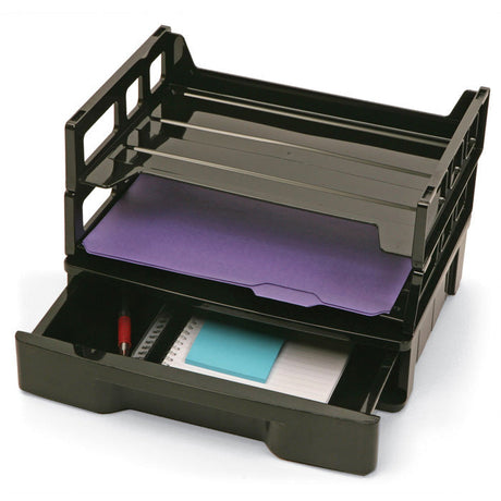 Drawer with Letter Trays