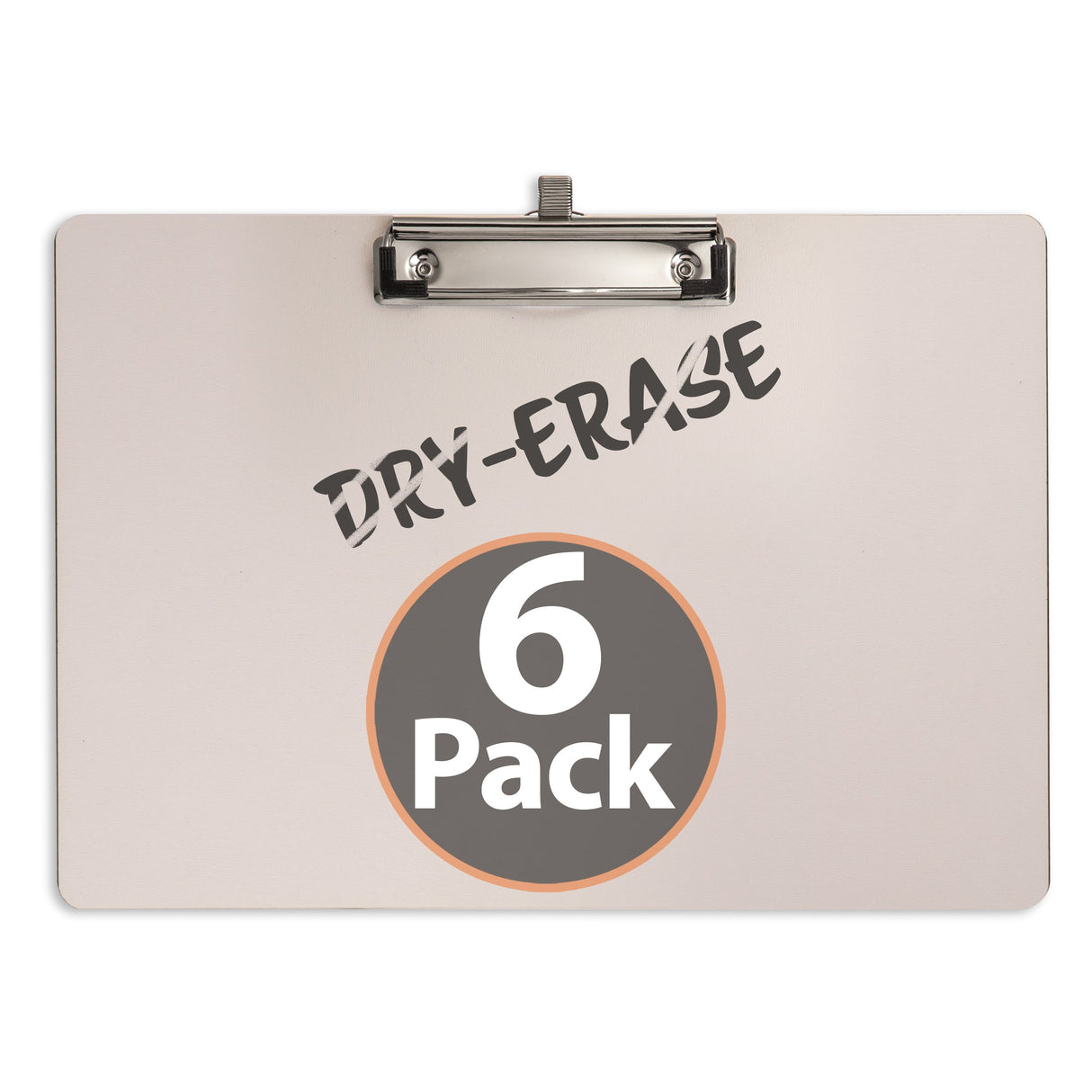 Dry Erase Clipboard with Side Clip