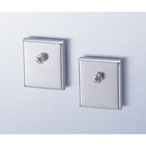 Heavy Duty Magnets, Large, 2-CD, Silver