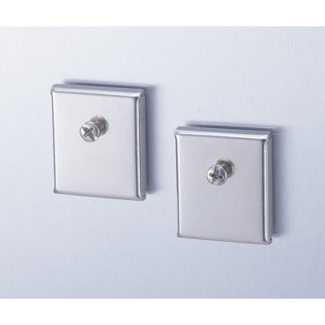 Heavy Duty Magnets, Large, 2-CD, Silver