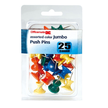 Jumbo Clips and Fasteners - Push Pins