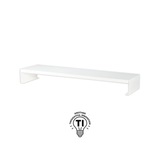 MagnaTrack 36" All Steel Monitor Riser - Arctic White