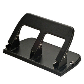 Officemate® Metal 3-Hole Punch in black