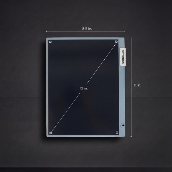 Noteorius Smart Notebook: Digital Writing Pad with Smart Pen & Cloud Sync