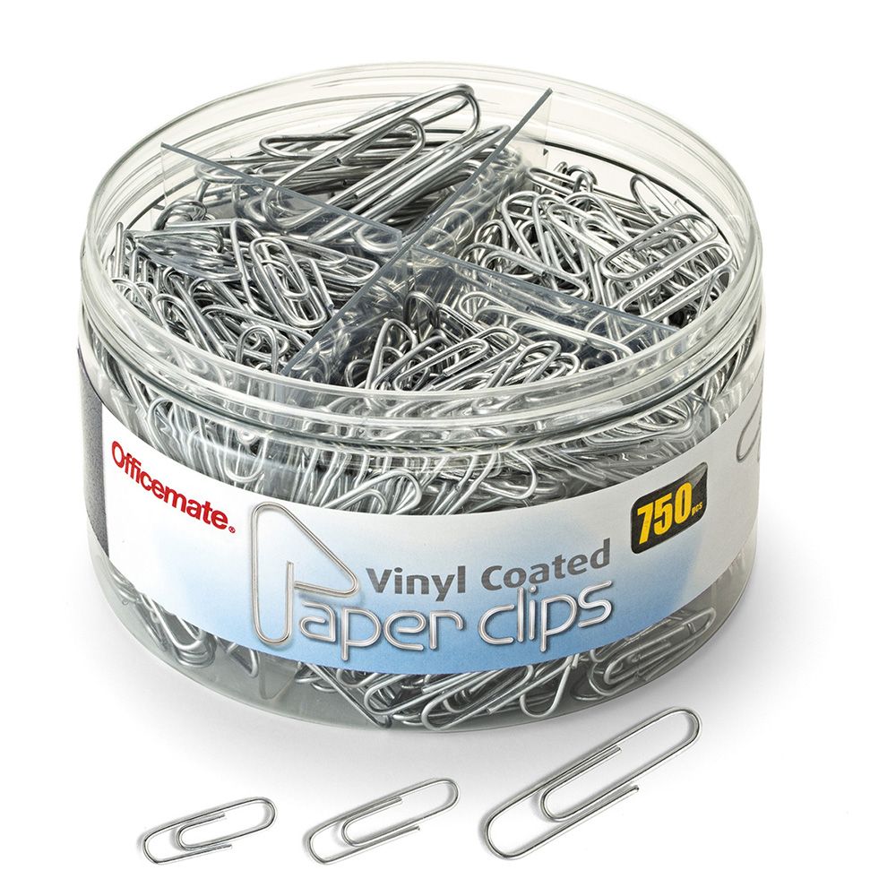 Officemate® Assorted Sizes Paper Clips