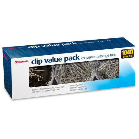 Officemate® Clip Value Pack