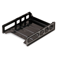 Officemate® Front Load Letter Tray - Black