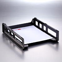 Officemate® Front Load Letter Tray - Black